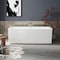 Kohler Purist Floor-Mount Bath Filler Trim With Handshower T97328-4-BL - alternate 2